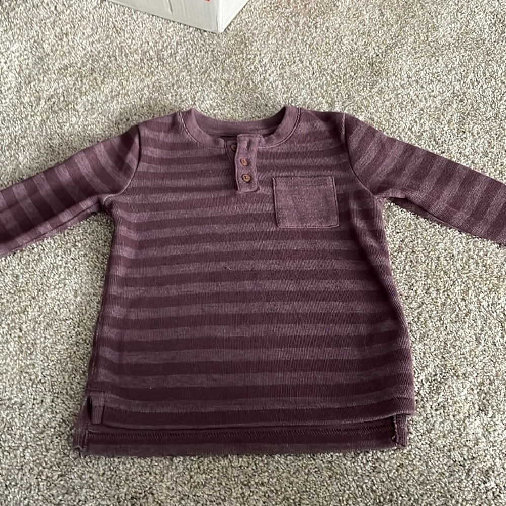 Cat & Jack long sleeve shirt 3t- boys